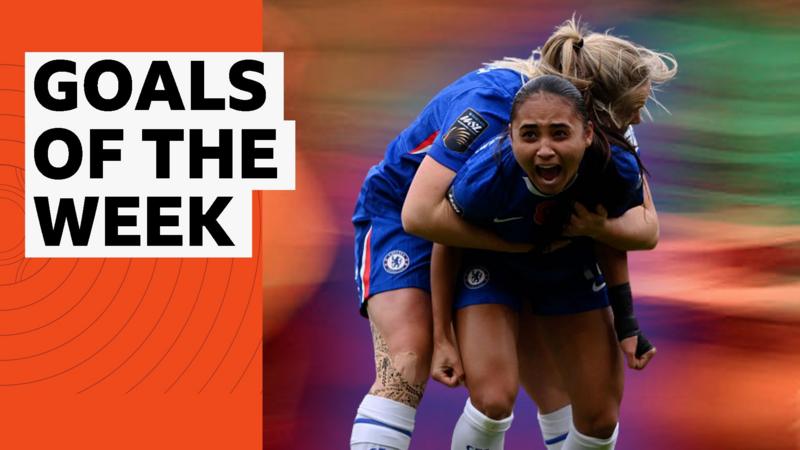 Thompson's 'audacious' opener features in WSL's best goals