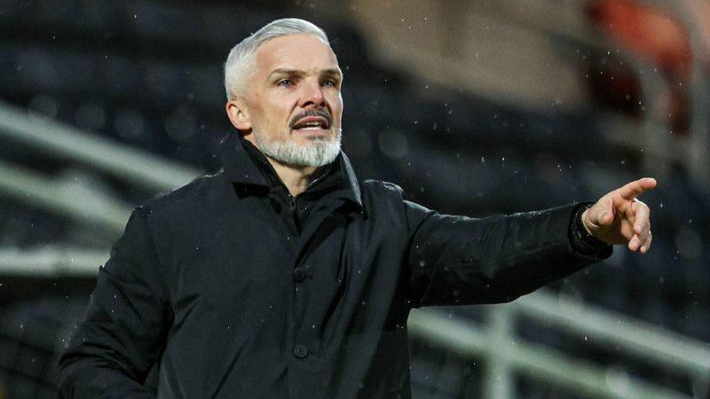Dundee United manager Jim Goodwin
