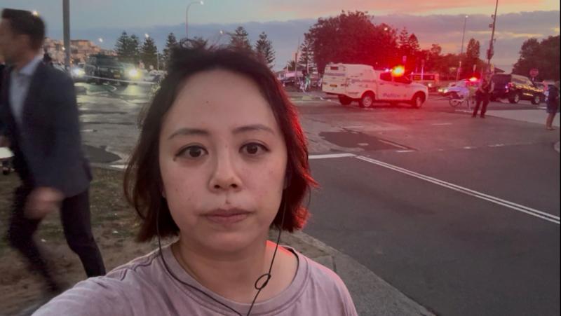 'Mate, get away from here, something bad's happened': How BBC reporter's day at the beach turned to fear