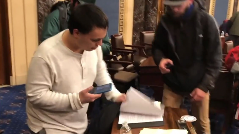 Pardoned Capitol rioter arrested for allegedly threatening to kill top Democrat