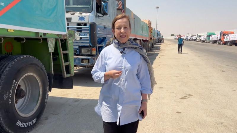 'Five thousand aid trucks await clearance' at Rafah border