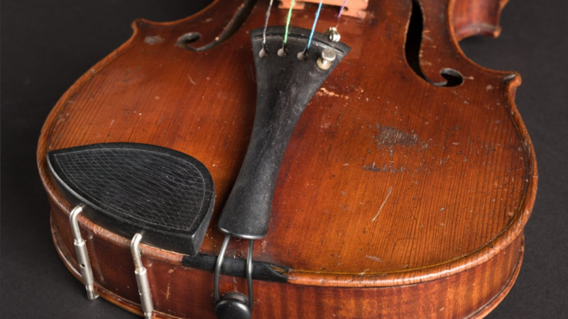 Einstein's violin sells for £860k at auction