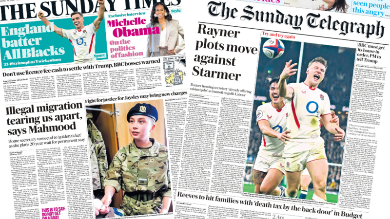 The Papers: End of 'golden ticket' asylum rules and Labour leadership talk