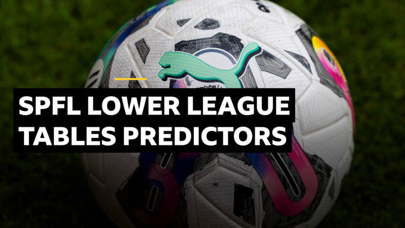 Scottish League One BBC Sport