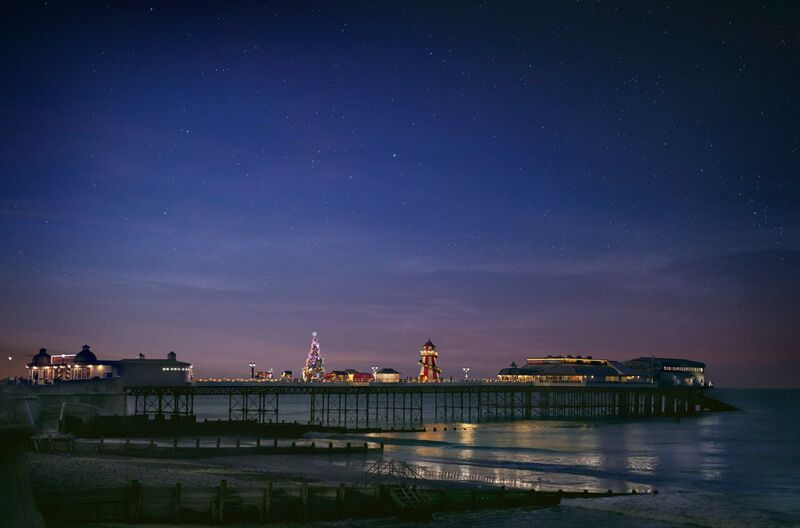 Cromer pier in "Wonderland"