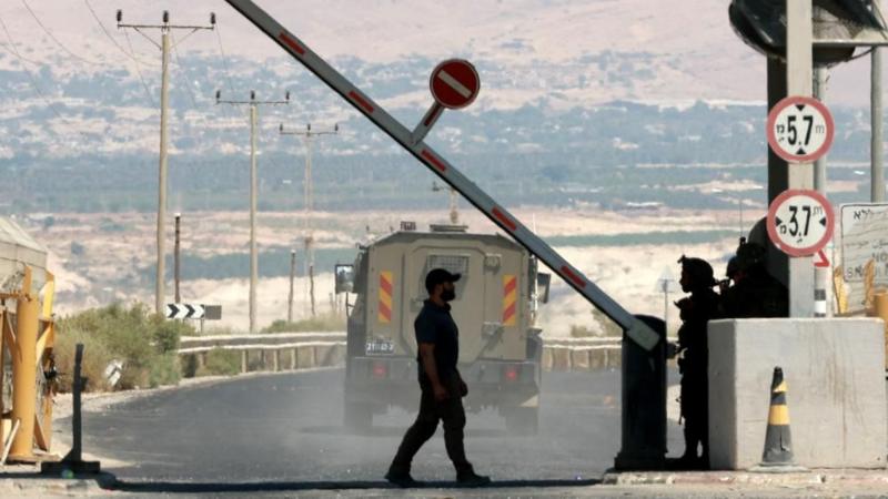 Two shot dead in attack near West Bank-Jordan crossing, Israeli military says
