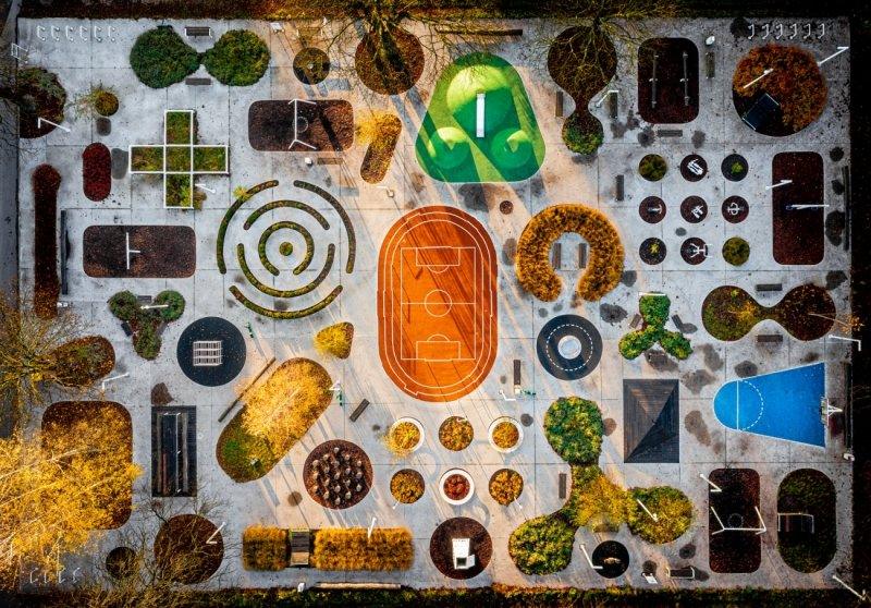 Playground from above