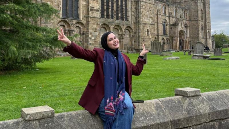 'Half my mind is still in Gaza': Evacuated teacher begins studies in UK