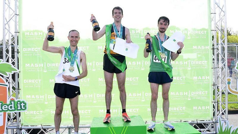 Irish Olympic athlete Paul Pollock won this year's race eight minutes and 44 seconds ahead of second-placed Conor Gallagher from St Malachy's in Belfast and 3rd place Gary O'Hanlon  