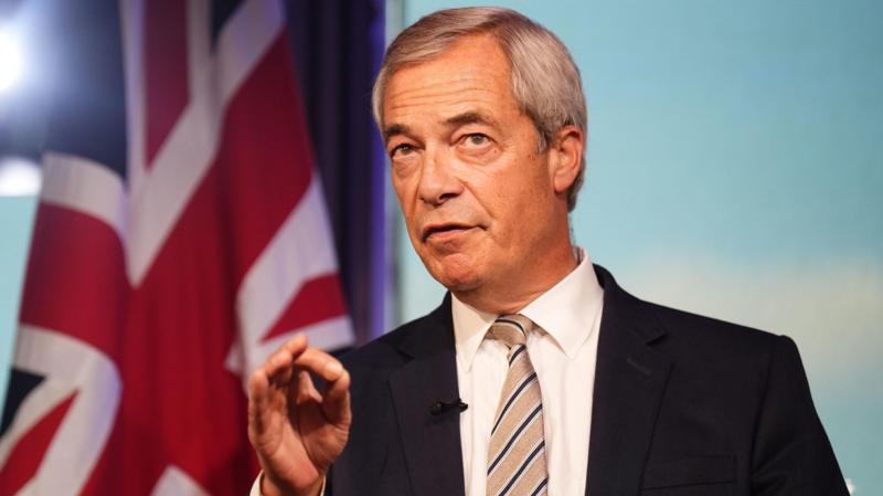 Farage's security has been cut, Reform UK claims
