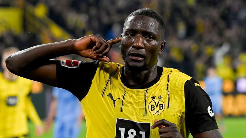 Borussia Dortmund striker Serhou Guirassy