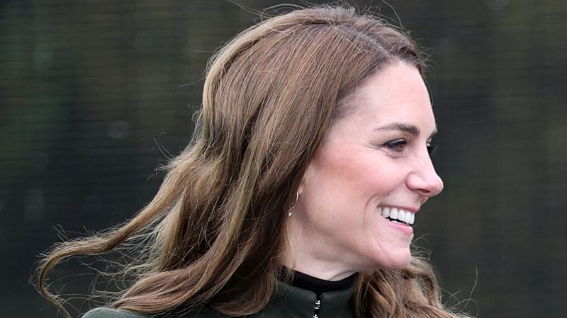 William and Kate meet young firefighters in Northern Ireland