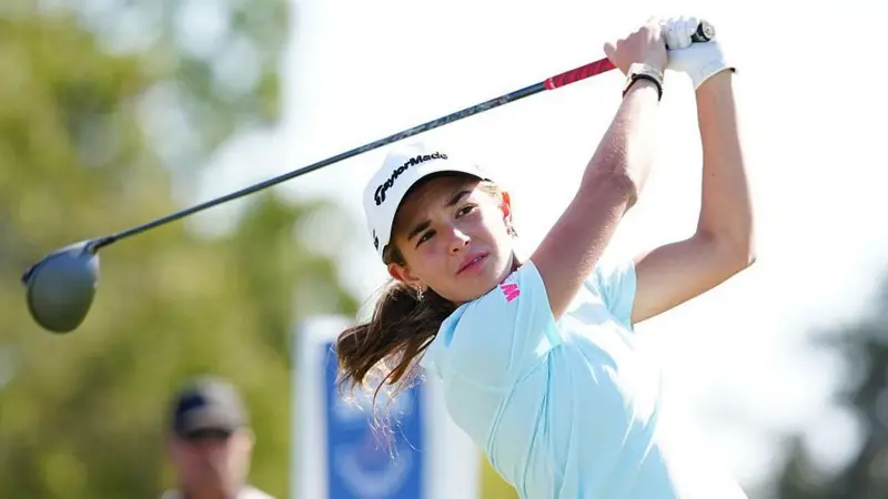 Trump no logra el corte a pesar de mejorar en su debut en la LPGA