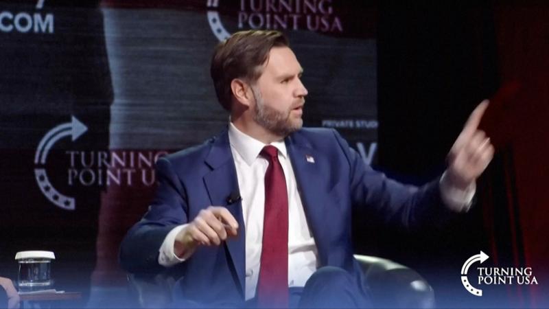 Watch: Vance heckled as he chides Pope