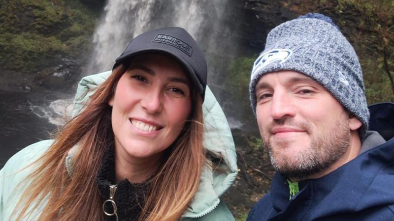 Woman who learned to walk again after 130ft fall meets 'incredible' rescuers