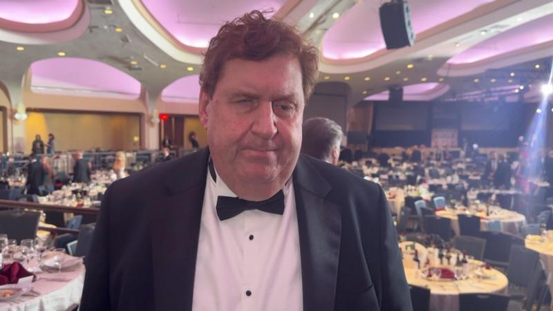 'You just didn't know': Gary O'Donoghue describes confusion and fears at correspondents' dinner