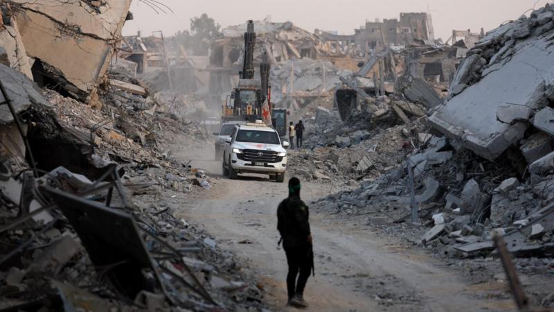 Hamas hands Red Cross coffin it says contains Gaza hostage's body