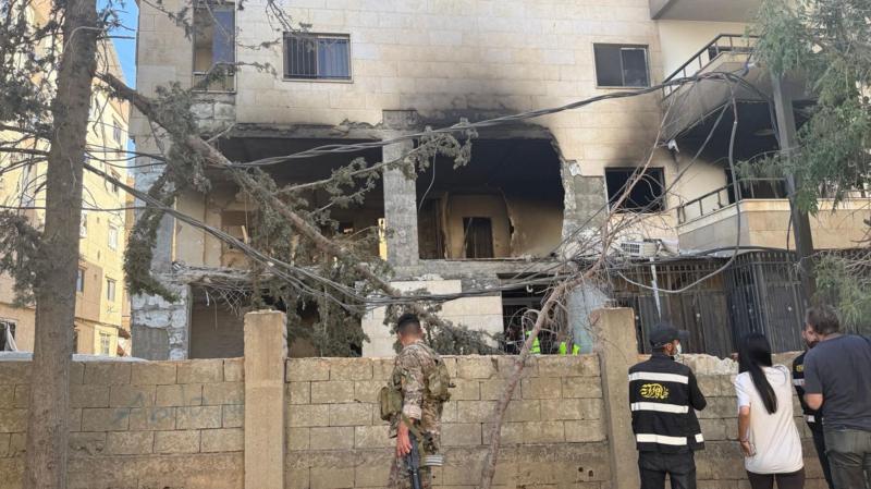 Israel hits Lebanese capital in 'targeted strike'