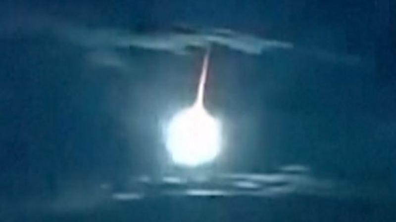 Watch: Moment fireball lights up night sky in Japan