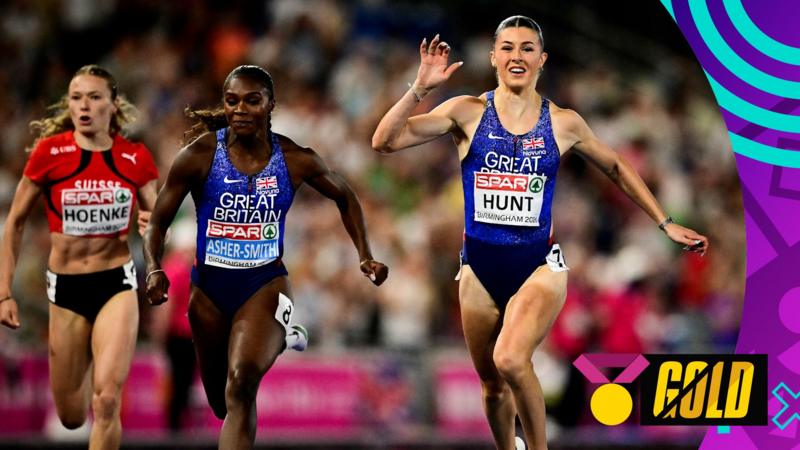 'This is her stage!' - Hunt takes 200m gold