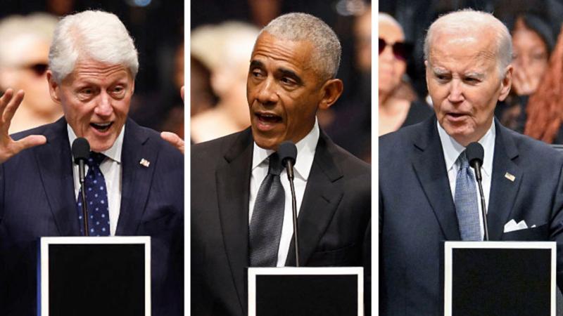 Watch: Obama, Biden and Clinton remember 'tenacious' Jesse Jackson