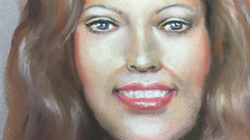 Sketch of redheaded woman whose head was found in Lake Houston