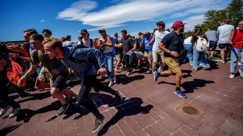'I'll never get the image out of my head': Witnesses describe Charlie Kirk event