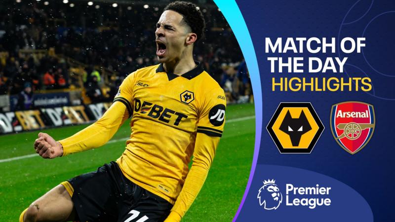 Arsenal squander two-goal lead as Wolves score late to earn draw