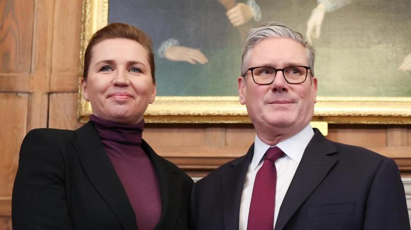 Danish PM thanks Starmer for support over Greenland