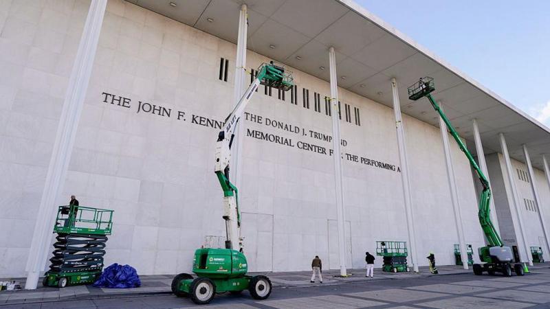 Democratic board member muted during Kennedy Center vote sues to remove Trump's name