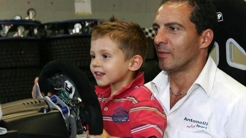 Antonelli - the boy 'born in a garage' who started driving on dad's lap