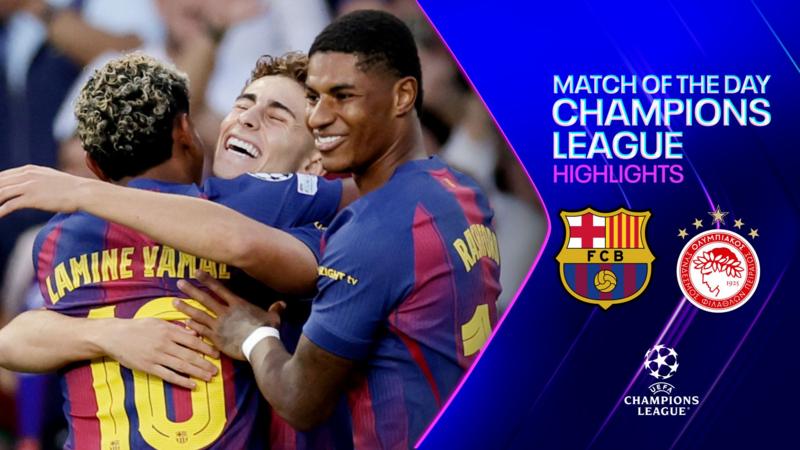 Lopez's Stunning Hat-Trick Powers Barca to Easy Victory Over Olympiacos