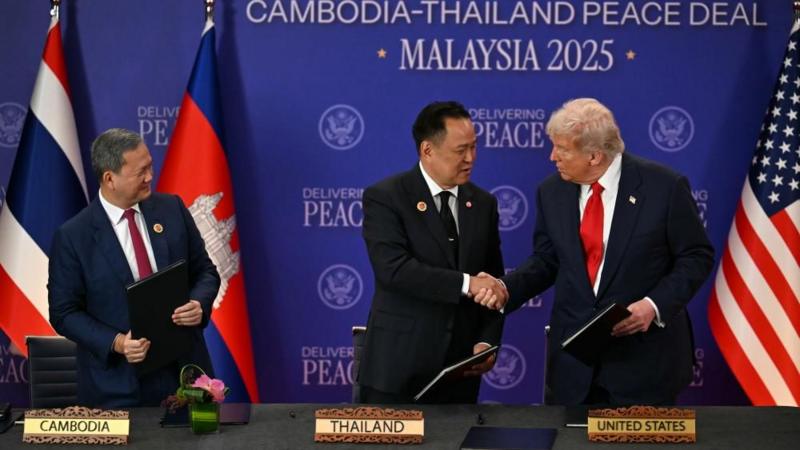 Trump presides over Thai-Cambodia 'peace deal' - but what does it mean?