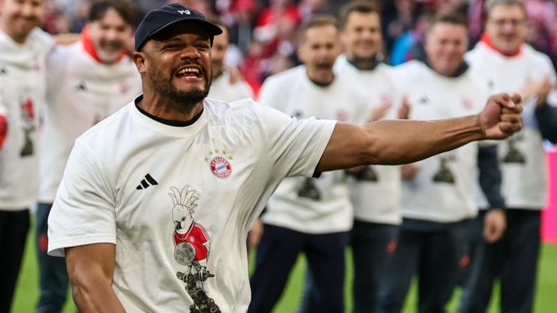 Record-breaking Bayern win Bundesliga - now for the Treble