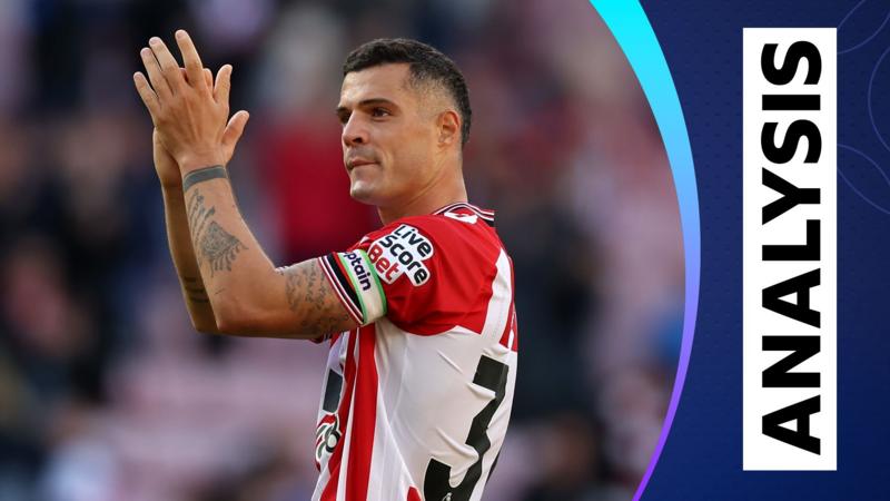 Walcott Praises Xhaka's Fiery Passion as Exemplary for Team