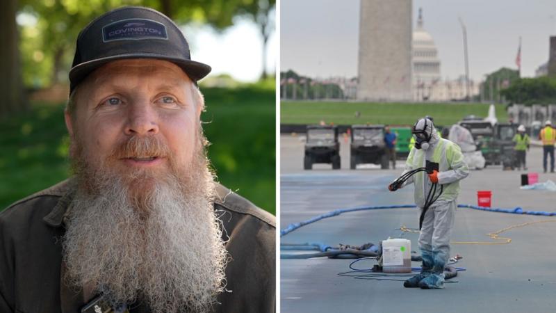 'It's not a swimming pool' - Americans react to Trump's reflecting pool makeover