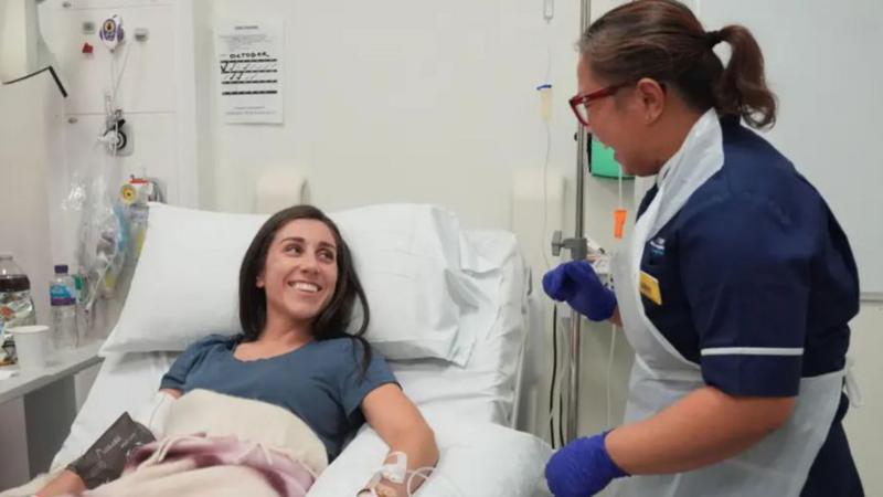 Mum becomes first UK patient to trial 'gamechanger' MS treatment