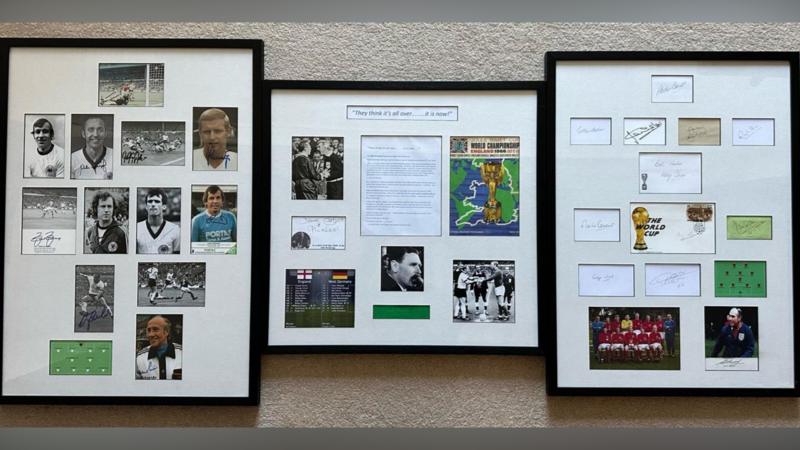 World Cup 1966 autographs to be sold for charity