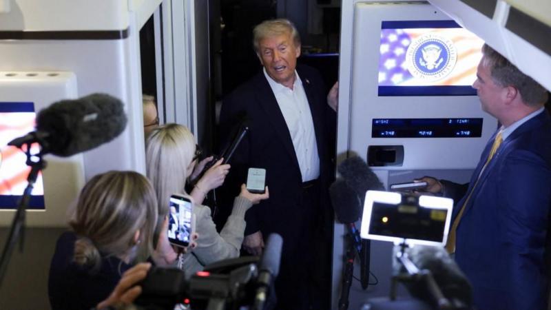 24 hours with Trump on diplomatic tornado through Middle East