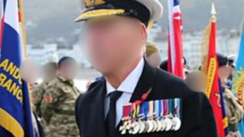 Arrest after man suspected of posing as navy admiral at Remembrance event
