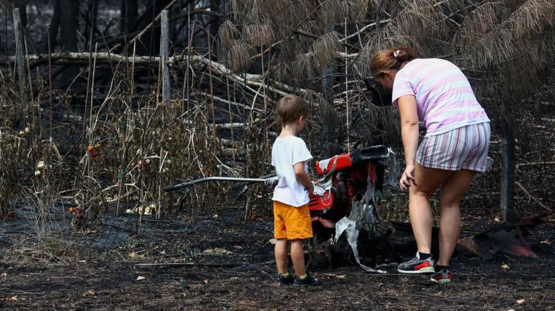 France wildfires reveal hundreds of WW2 shells in village