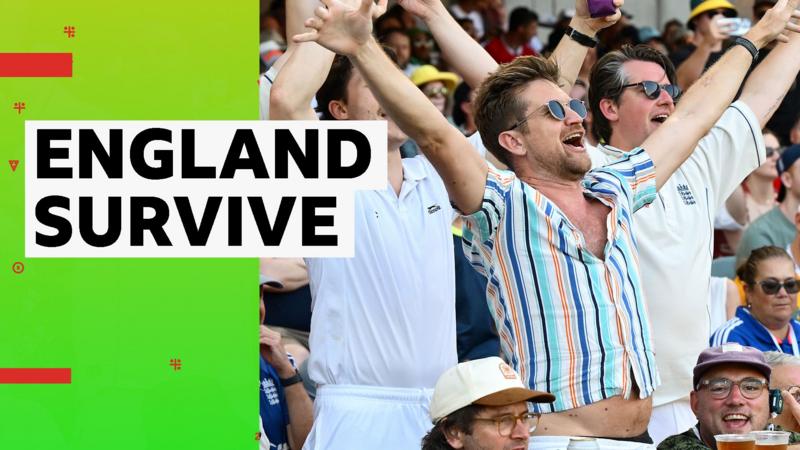 Barmy Army go wild as England avoid losing wicket in first over
