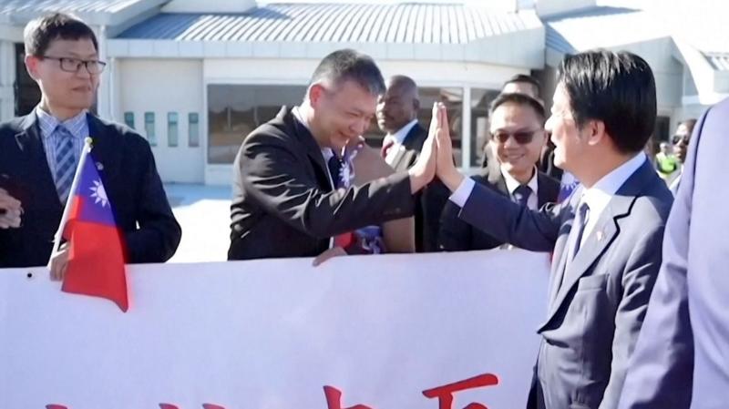 Taiwan president visits Eswatini days after blaming China for cancelled trip