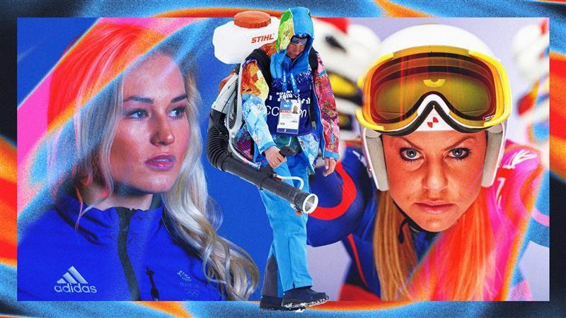 Winter Olympics graphic