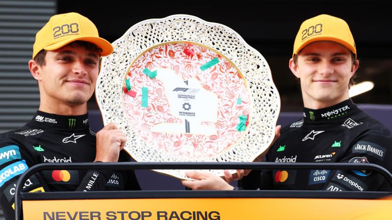Norris and Piastri 'will not properly fall out'