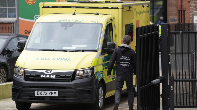 Replacement ambulances delivered  after London arson attack