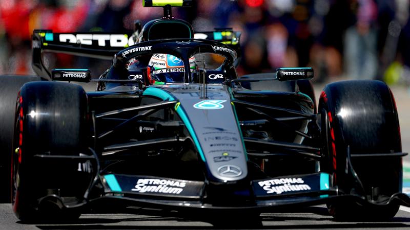 Antonelli quickest in Canada practice as Albon collides with groundhog