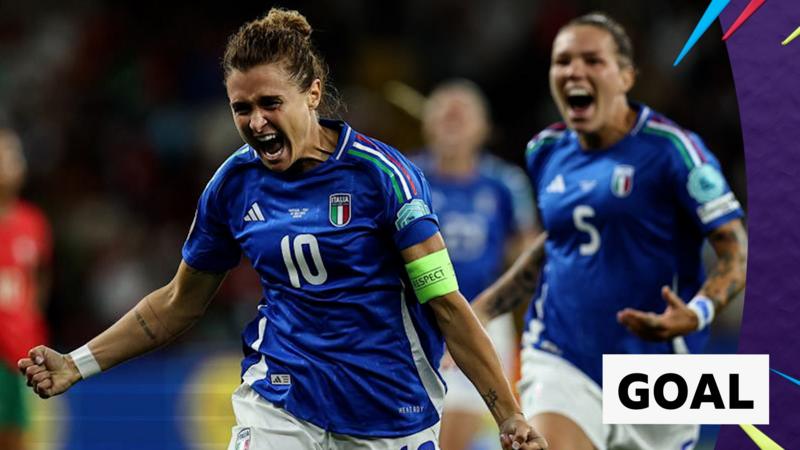 Girelli Scores Sensational Goal, Italy Leads Portugal in Nail-Biter