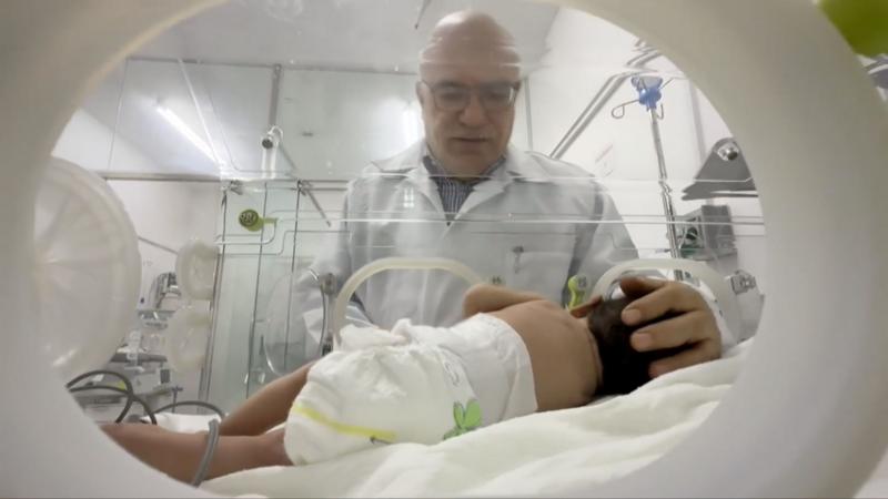 Watch: Inside Gaza hospital struggling to provide care to newborn babies