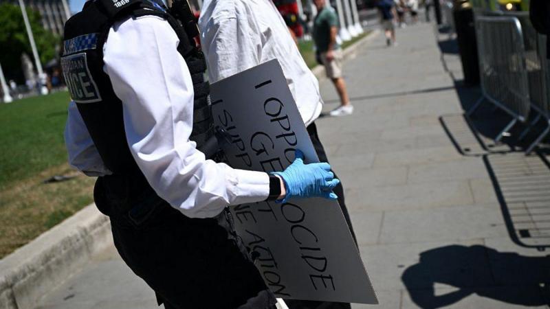 Police arrest 13 people at Palestine Action protest in Norwich